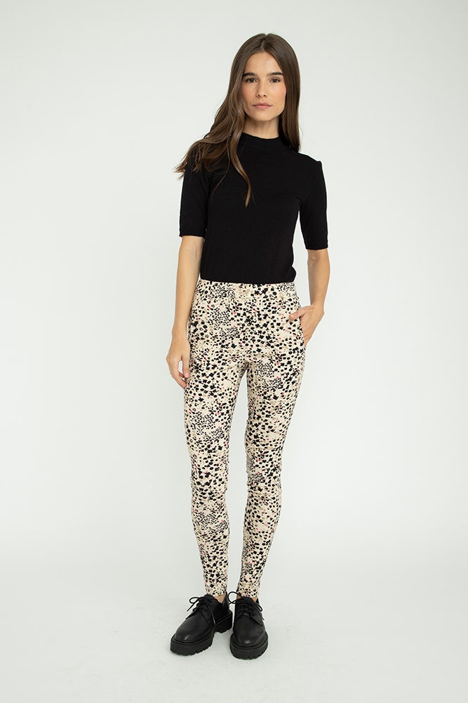 PANTALON PITILLO ANIMAL PRINT