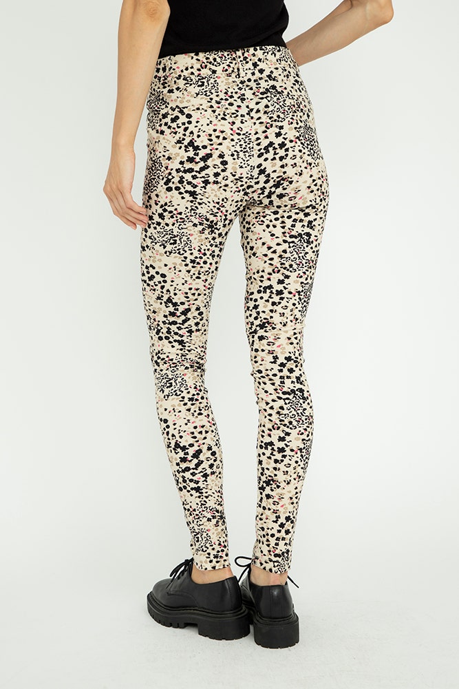 PANTALON PITILLO ANIMAL PRINT