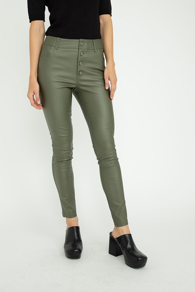 PANTALON EFECTO COATED 