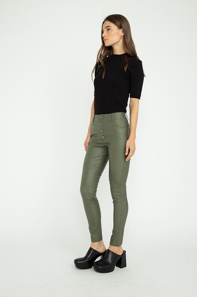 PANTALON EFECTO COATED 