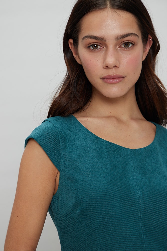 VESTIDO JUMPER DE GAMUZA
