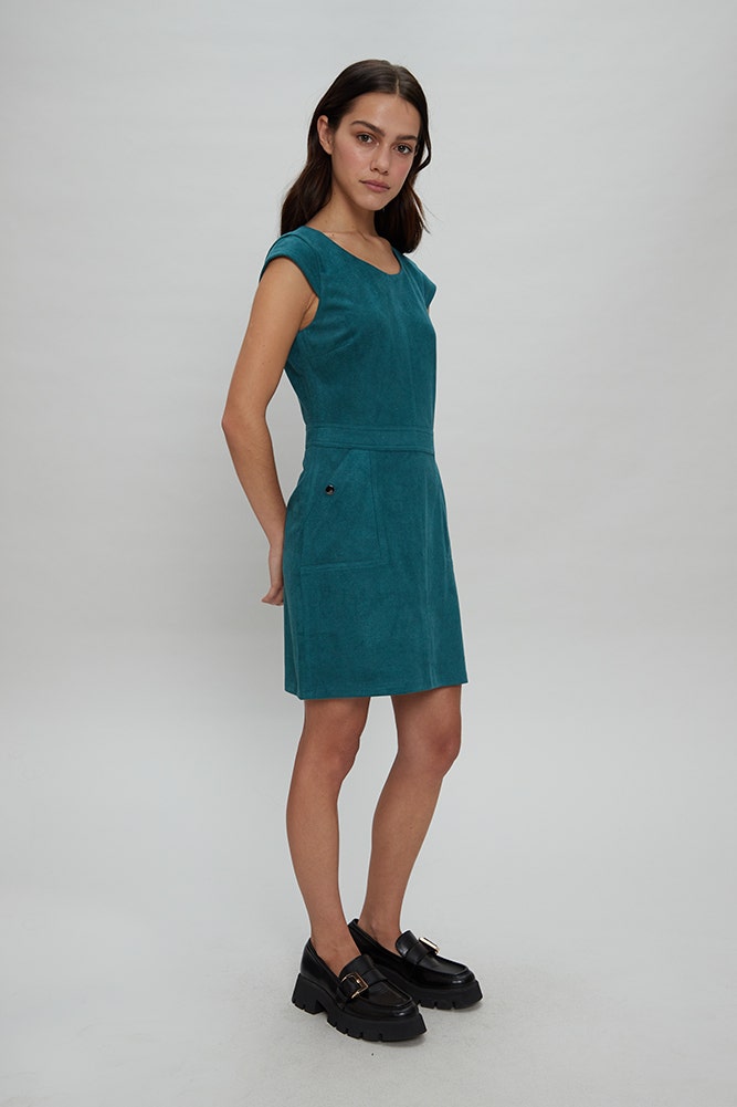 VESTIDO JUMPER DE GAMUZA