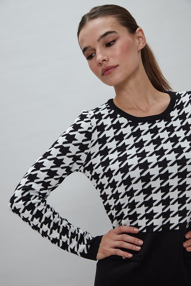 VESTIDO TEJIDO JACQUARD