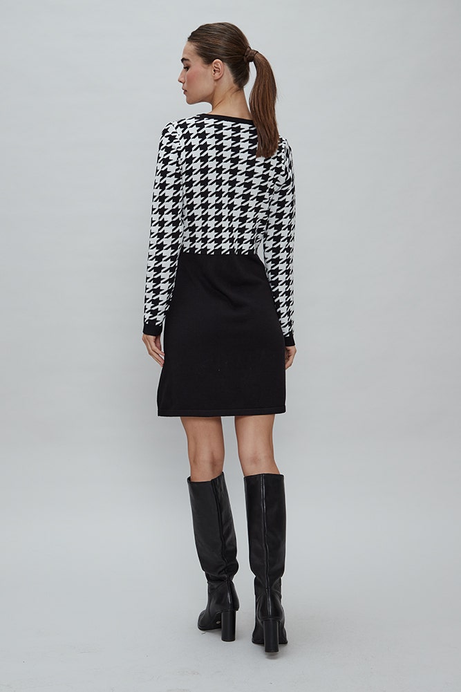 VESTIDO TEJIDO JACQUARD