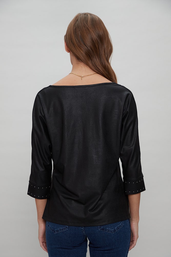POLERA LISA CALIDAD EFECTO COATED
