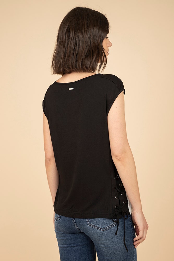 TOP PRINT DOBLE TELA