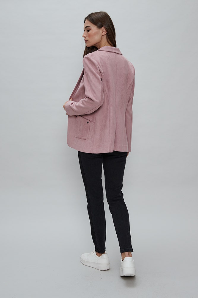 BLAZER DE GAMUZA 