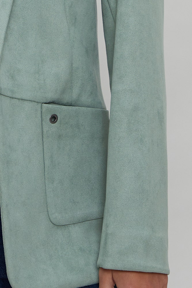 BLAZER DE GAMUZA 