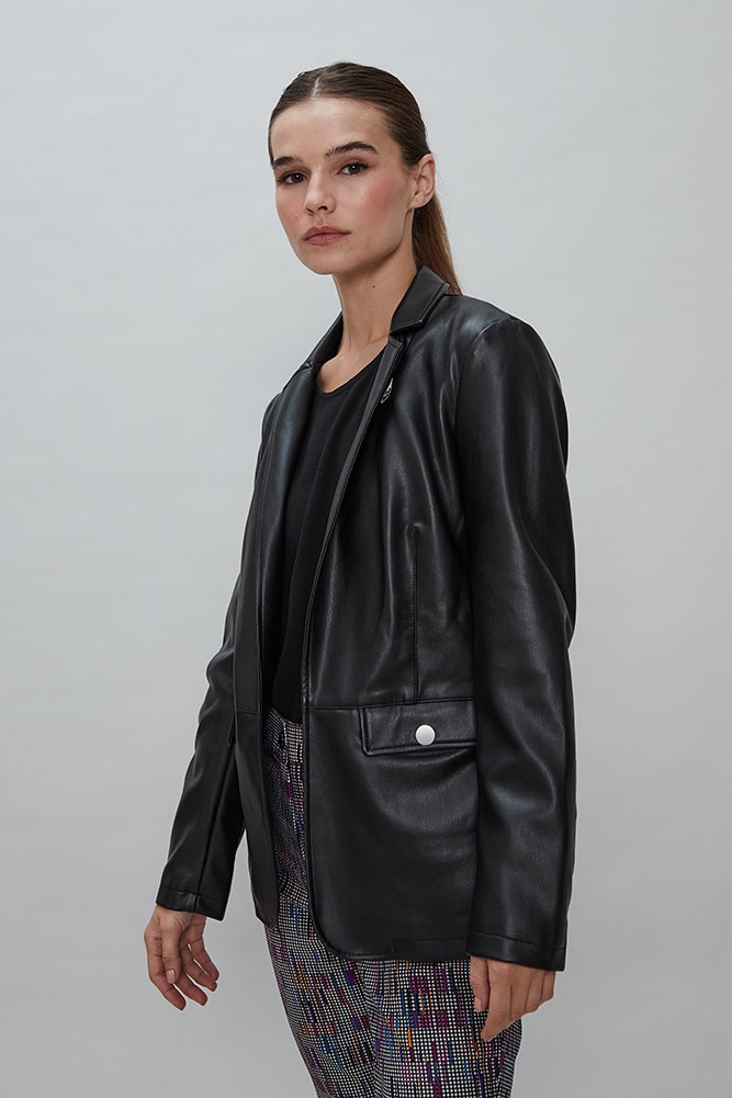 BLAZER DE ECOCUERO