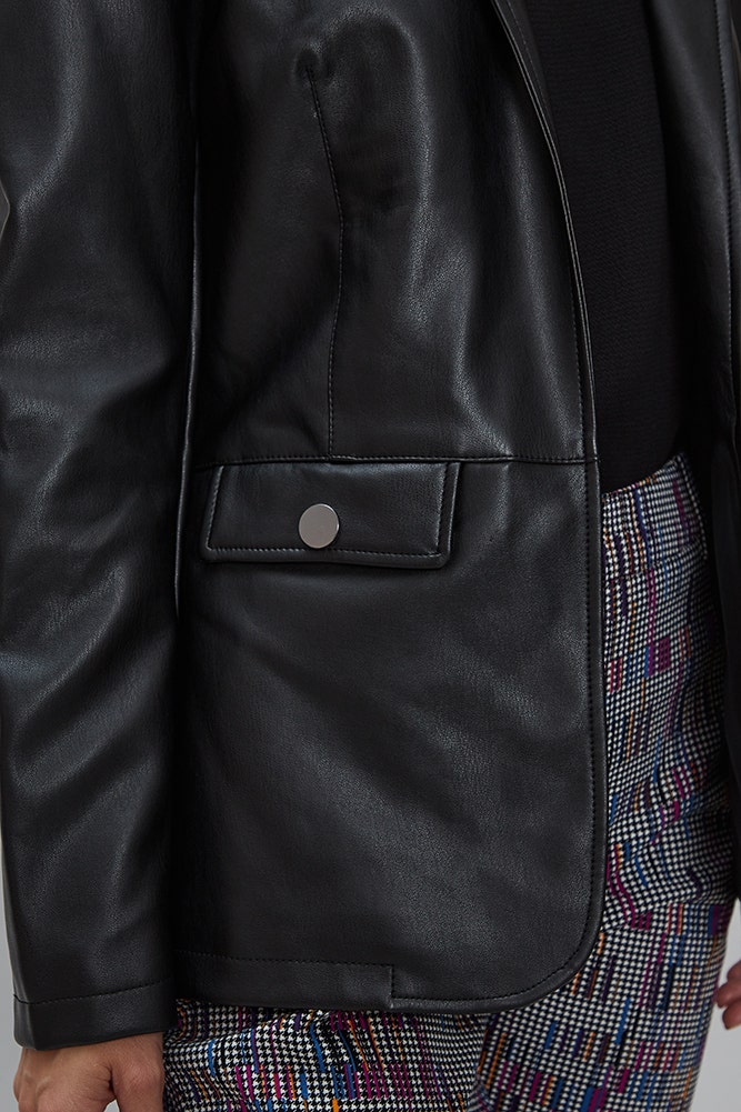 BLAZER DE ECOCUERO