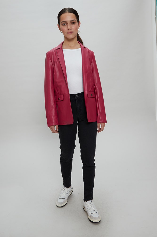 BLAZER DE ECOCUERO