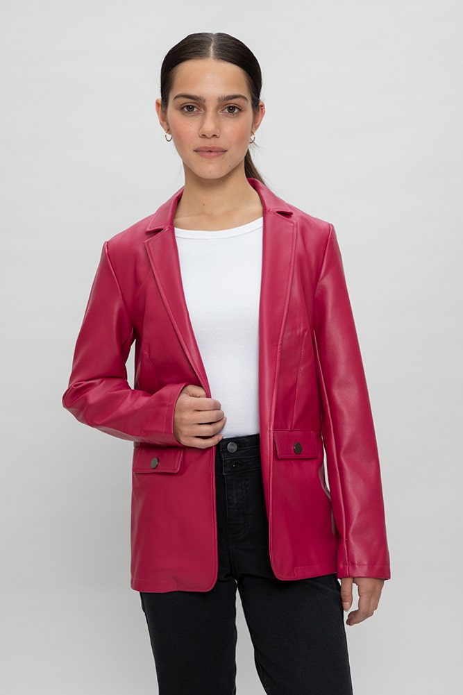 BLAZER DE ECOCUERO