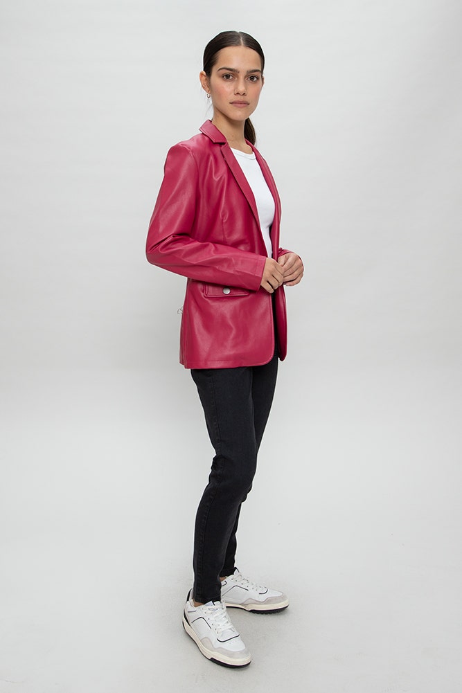 BLAZER DE ECOCUERO