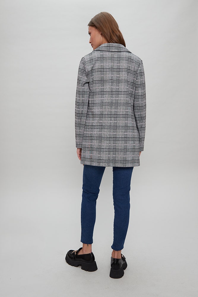 BLAZER LARGO JACQUARD