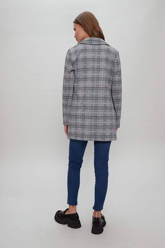 BLAZER LARGO JACQUARD