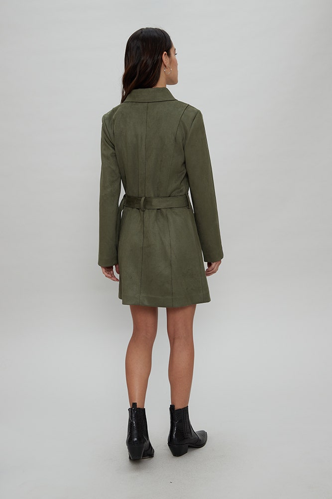 TRENCH DE GAMUZA