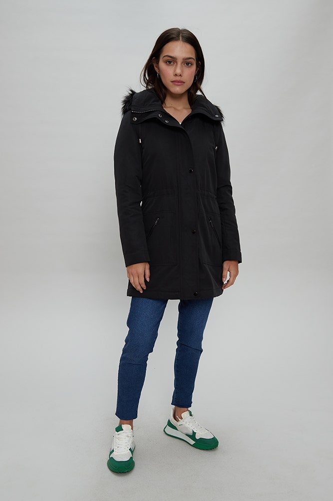 PARKA CUELLO ALTO 
