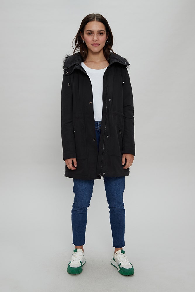 PARKA CUELLO ALTO 