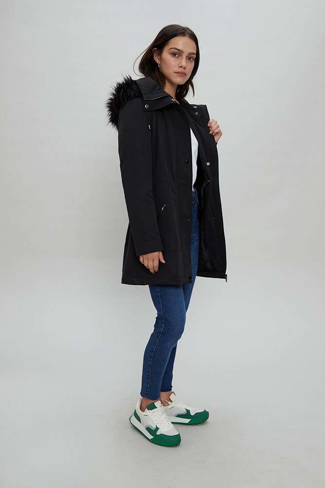 PARKA CUELLO ALTO 