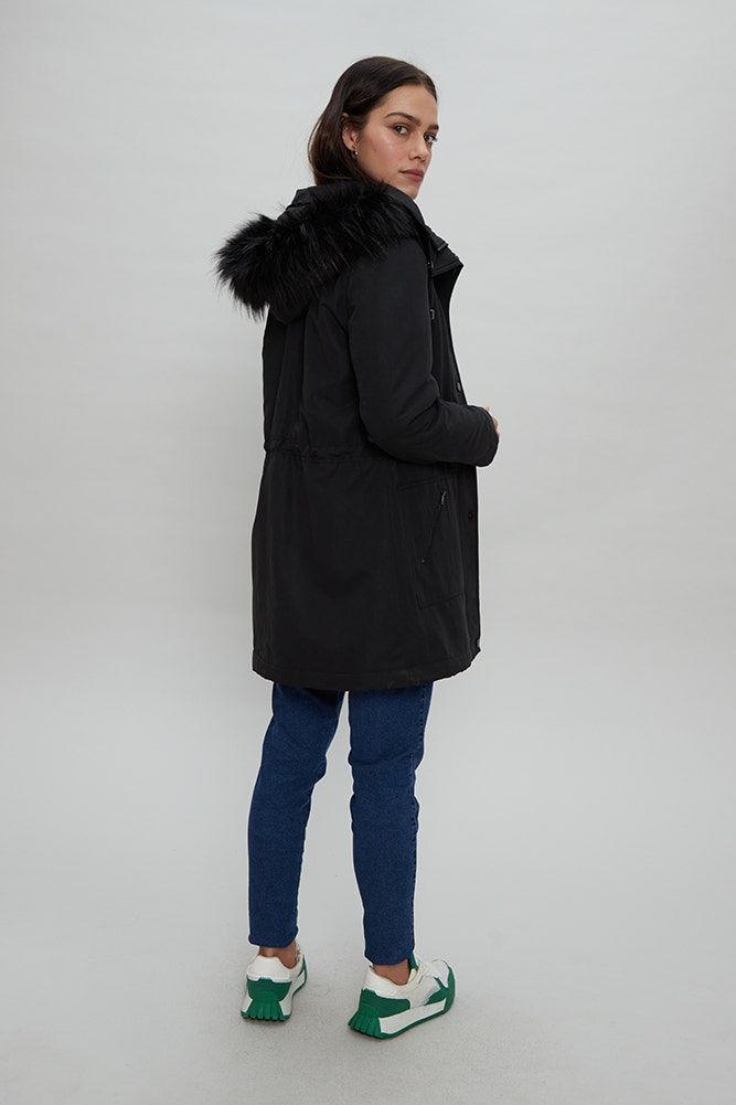 PARKA CUELLO ALTO 