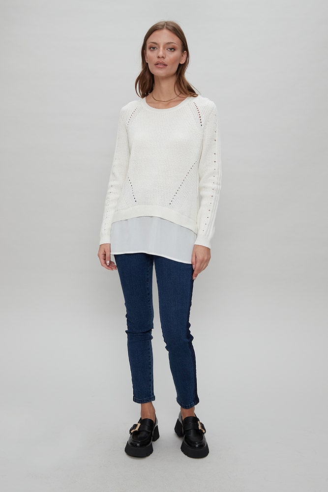 SWEATER CON FALDON