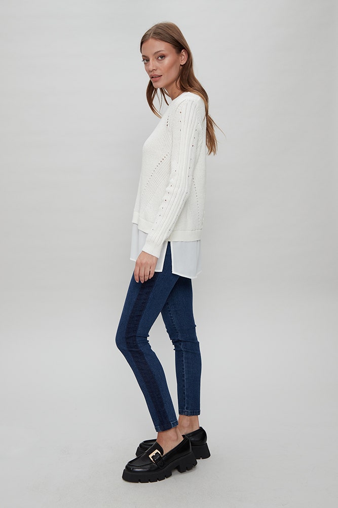 SWEATER CON FALDON