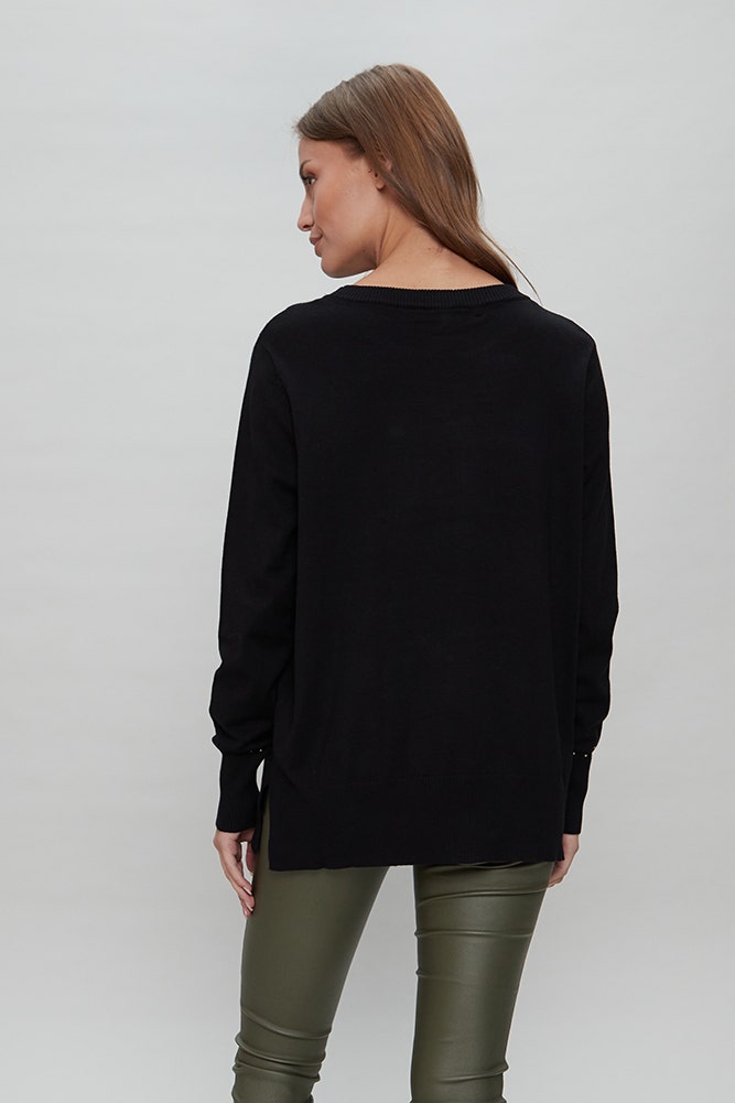 TEJIDO SWEATER TACHAS DECORATIVAS